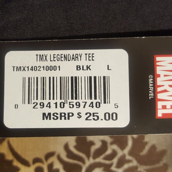 MARVEL LEGENDARY T-SHIRT - Spider-Man, Thor, Iron, Hulk, Wolverine, Vision - Picture 8 of 9